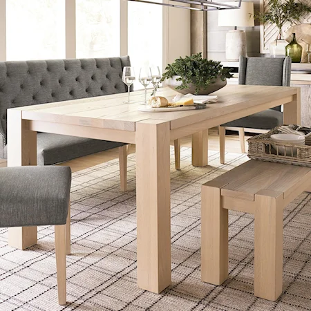 Customizable Solid Wood Dining Table